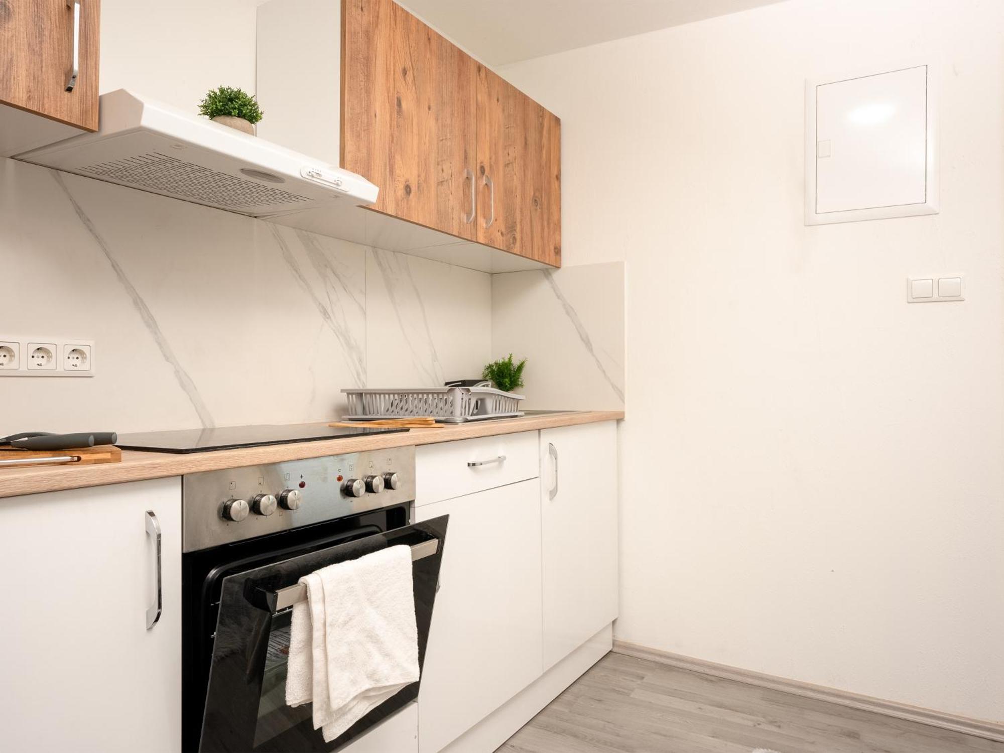Serviceroom24 - Apartment 4 In Herten Wlan - Smart-Tv - 24-7 Check-In Und Kueche Eksteriør billede